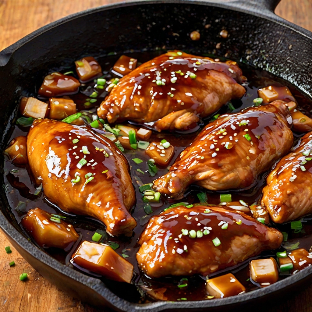 Cast Iron Skillet Teriyaki Chicken Recipe Recipe