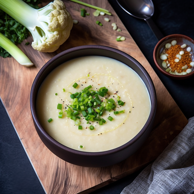 Cauliflower and Leek Soup Recipe