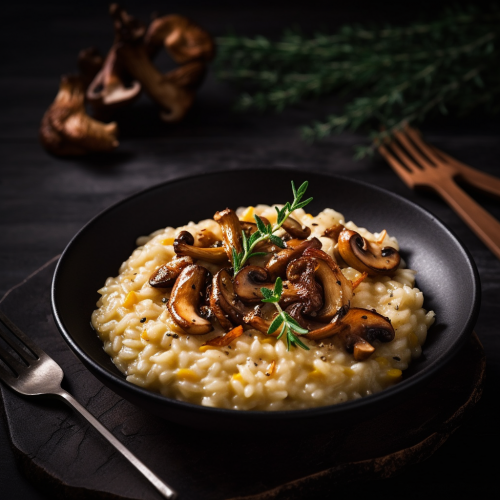 Chanterelle Mushroom Risotto Recipe