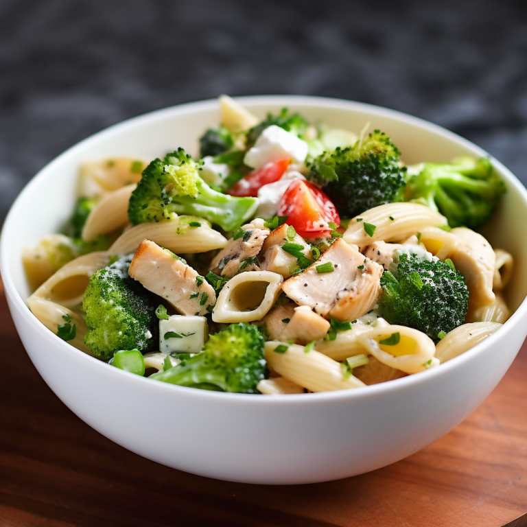 Chicken and Broccoli Pasta Salad Recipe