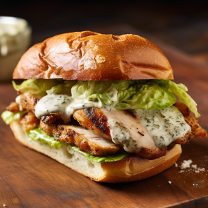 Chicken Caesar Sandwich Recipe