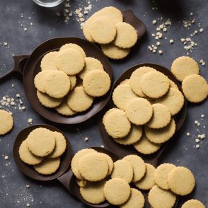 Chickpea Flour Shortbread Recipe
