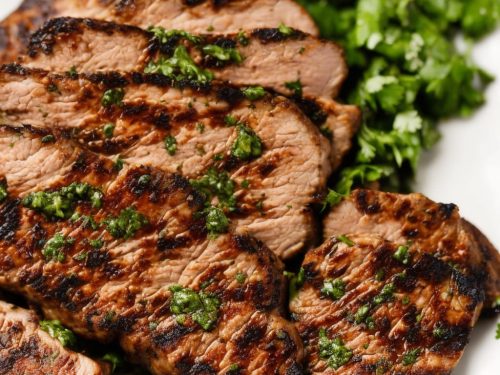 Chimichurri Pork Steak Recipe