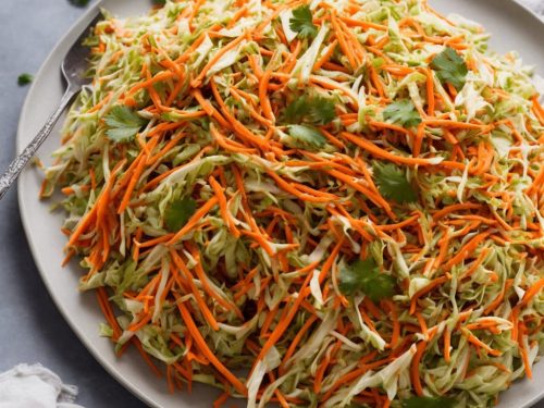 Chinese Cabbage and Carrot Slaw