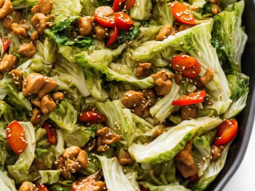 Chinese Cabbage and Ginger Stir-Fry Recipe