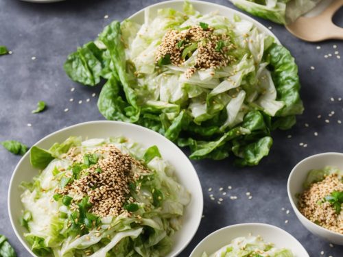 Chinese Cabbage and Sesame Salad