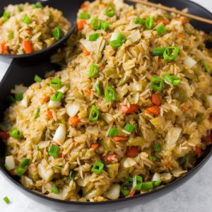 Chinese Cabbage Fried Rice Recipe