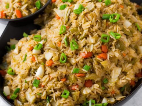 Chinese Cabbage Fried Rice Recipe