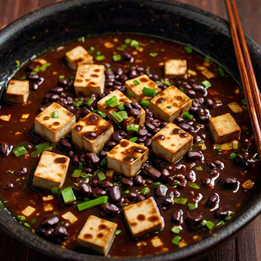 Chinese Tofu and Black Bean Sauce Recipe
