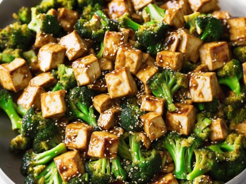 Chinese Tofu and Broccoli Stir-Fry