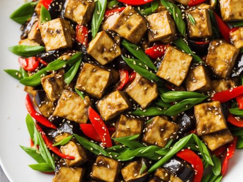 Chinese Tofu and Eggplant Stir-Fry Recipe