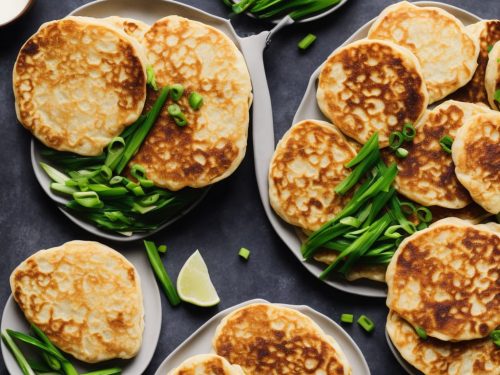 Chinese Tofu and Scallion Pancakes Recipe