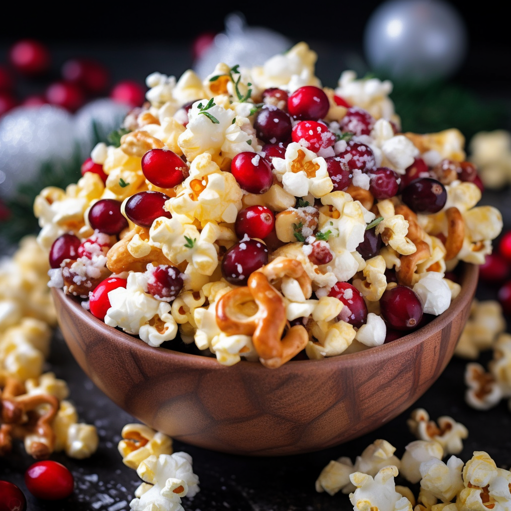 Christmas Popcorn Mix Recipe