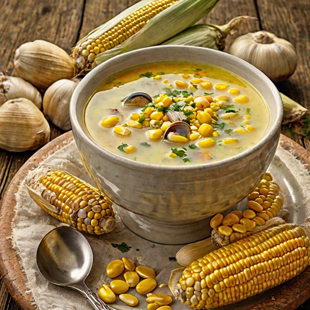 Clam and Corn Soup Recipe