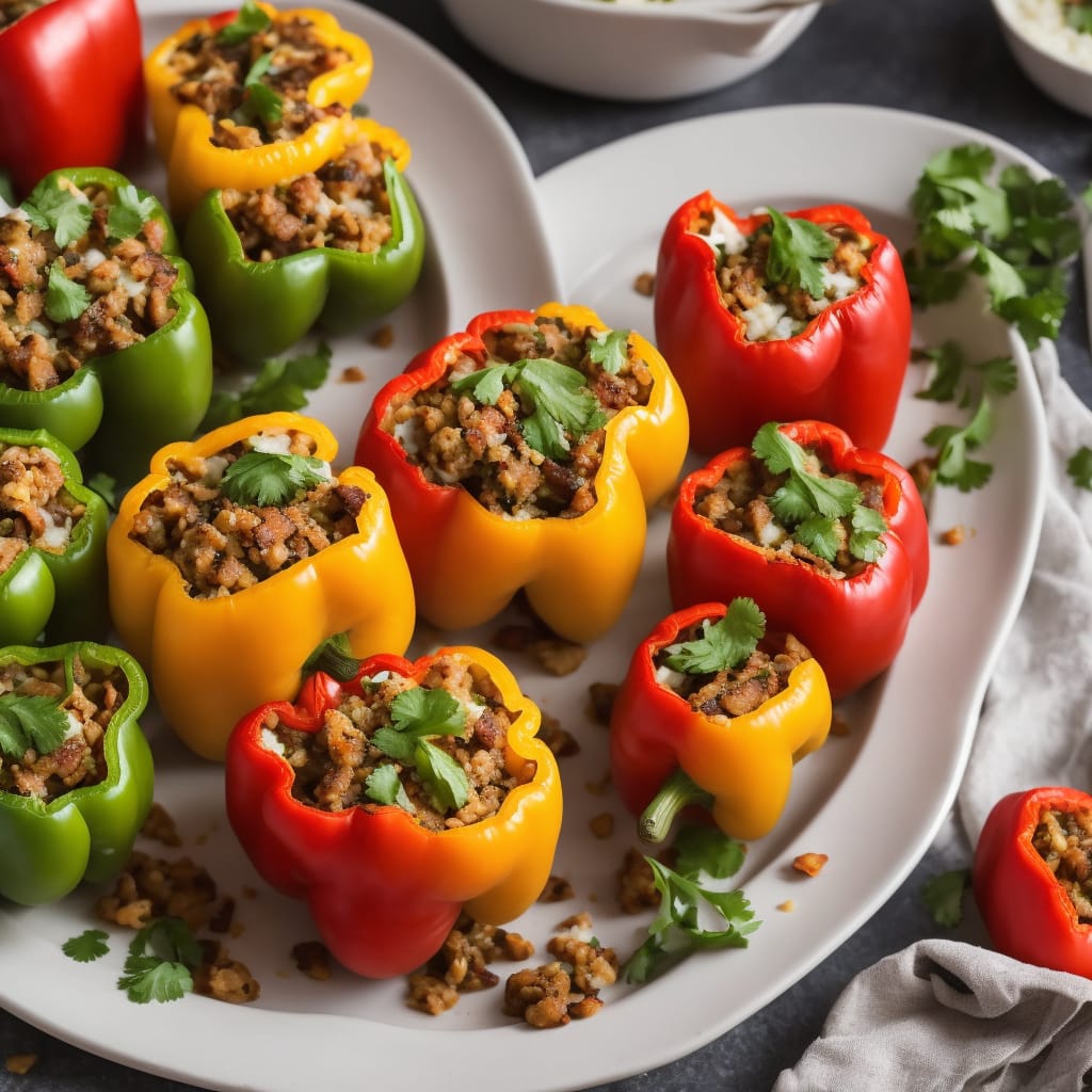 Clean Eating Stuffed Bell Peppers Recipe