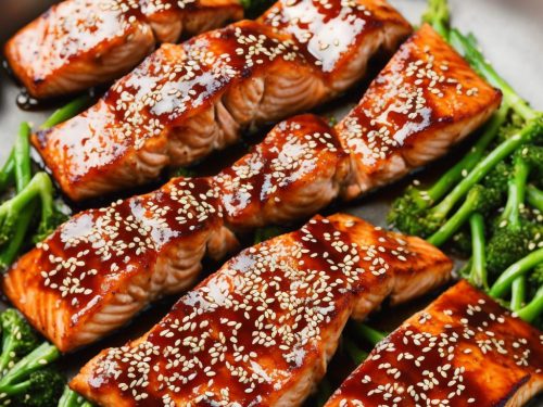 Clint's Teriyaki Glazed Salmon Recipe
