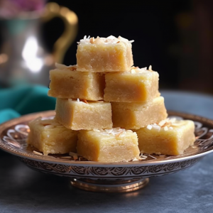 Coconut Barfi Recipe