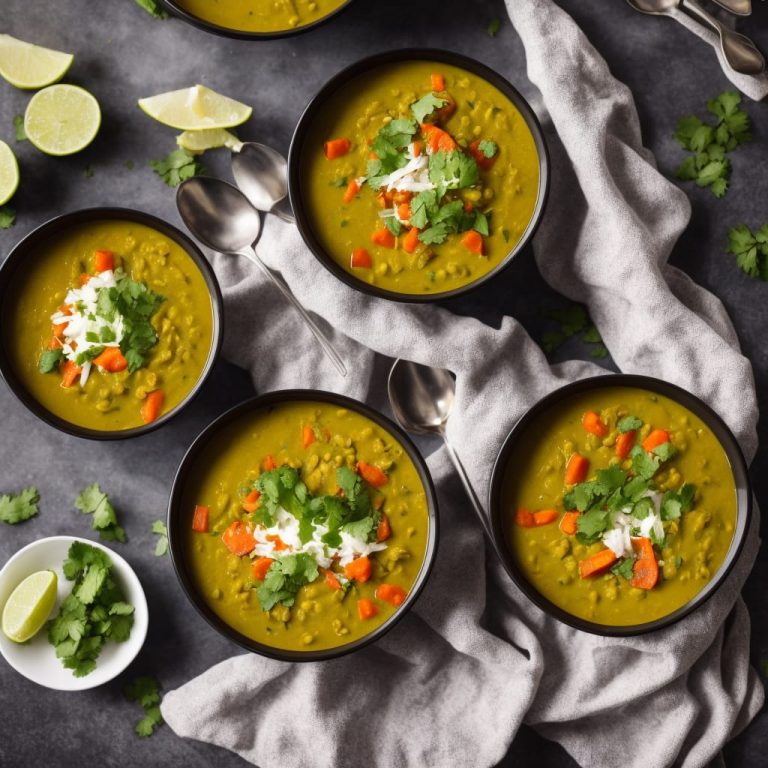 Coconut Curry Lentil Soup Recipe