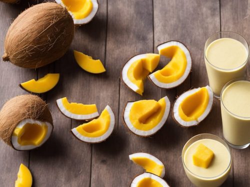 Coconut Oil and Mango Smoothie Recipe