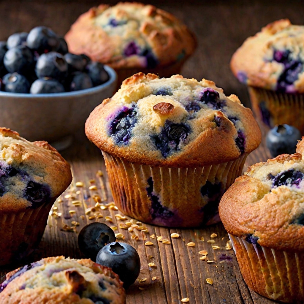 Corner Bakery's Blueberry Muffins Recipe