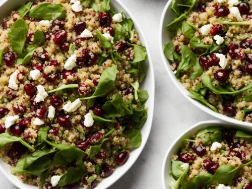 Cranberry Walnut Quinoa Salad Recipe (Gluten-Free)