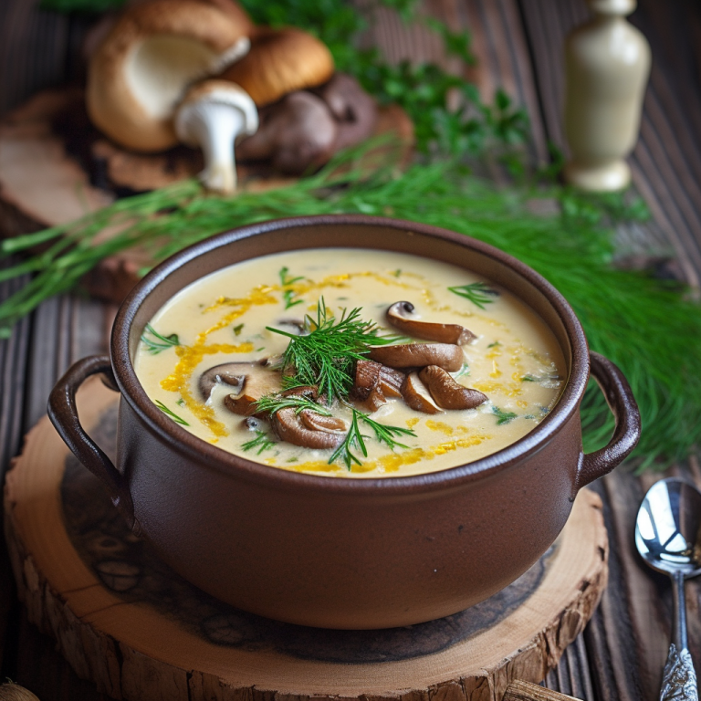 Creamy Chanterelle Mushroom Soup Recipe | Recipes.net