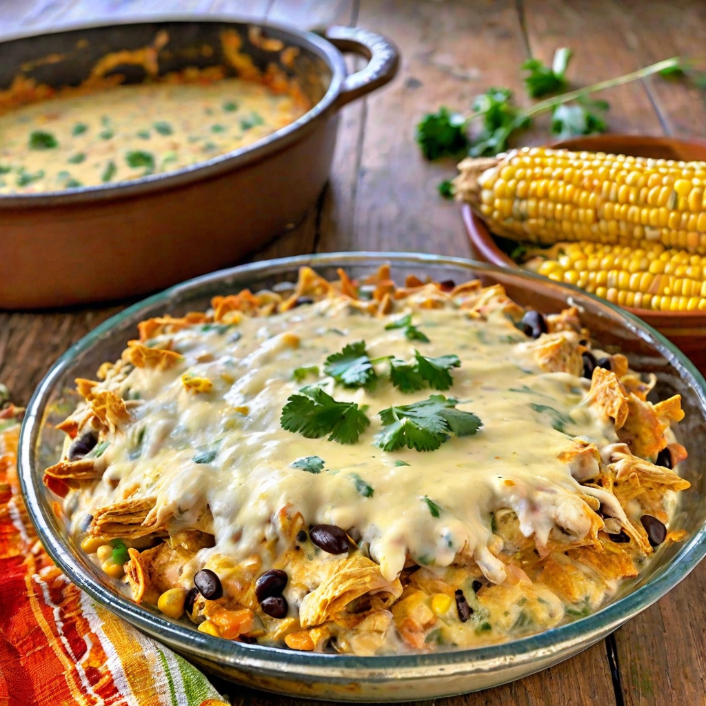 Creamy Mexican Chicken Casserole Recipe