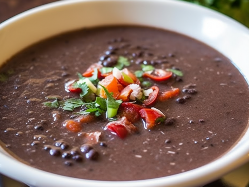 Crockpot Black Bean Soup Recipe