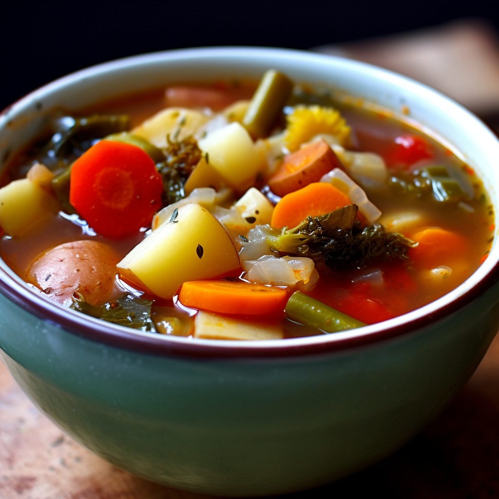 Crockpot Vegetable Soup Recipe