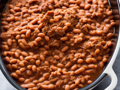 Crockpot Vegetarian Baked Beans Recipe