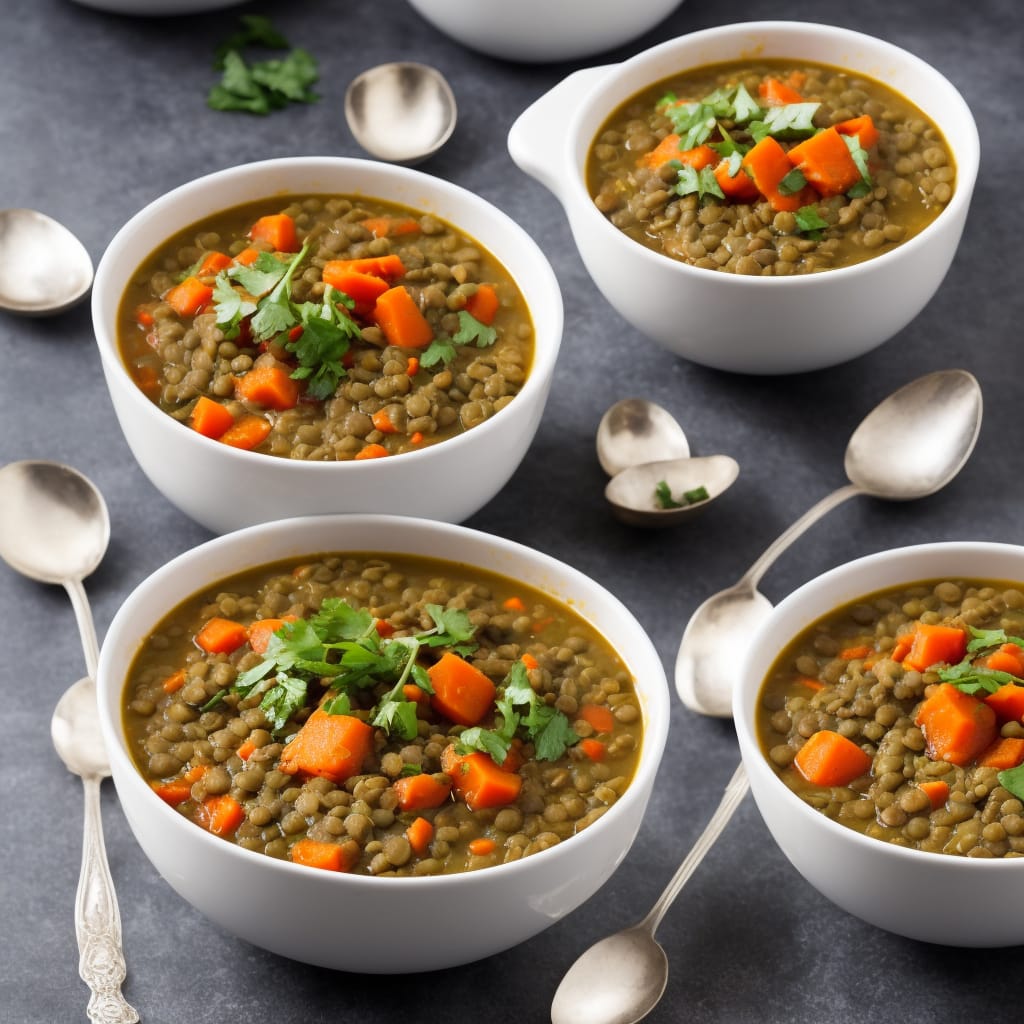 Crockpot Vegetarian Lentil Soup Recipe