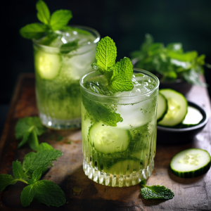 Cucumber Mint Mocktail