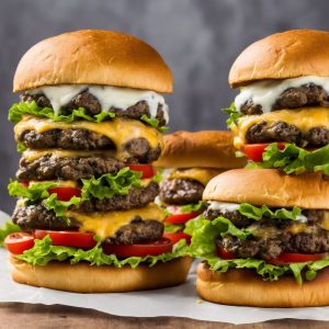 Culver's Mushroom Swiss Burger