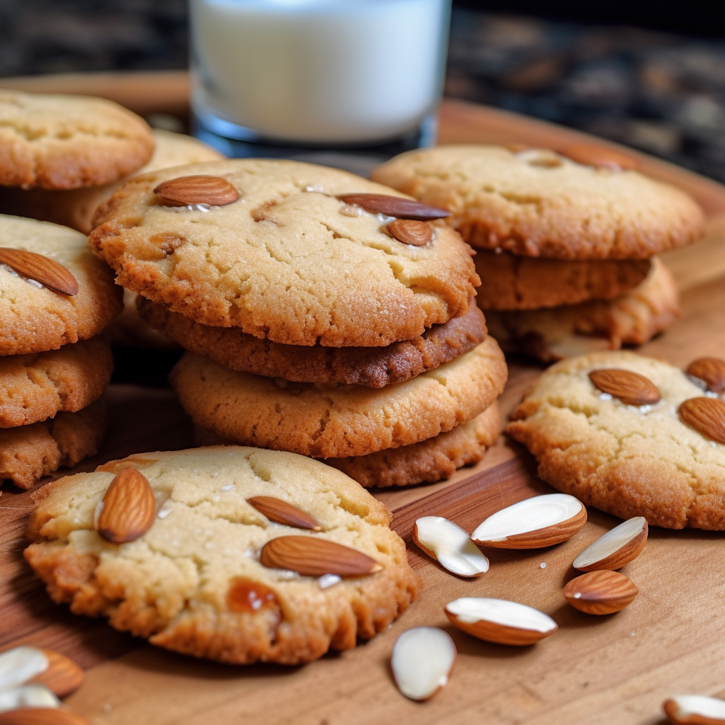 Dairy Free Almond Butter Cookies Recipe