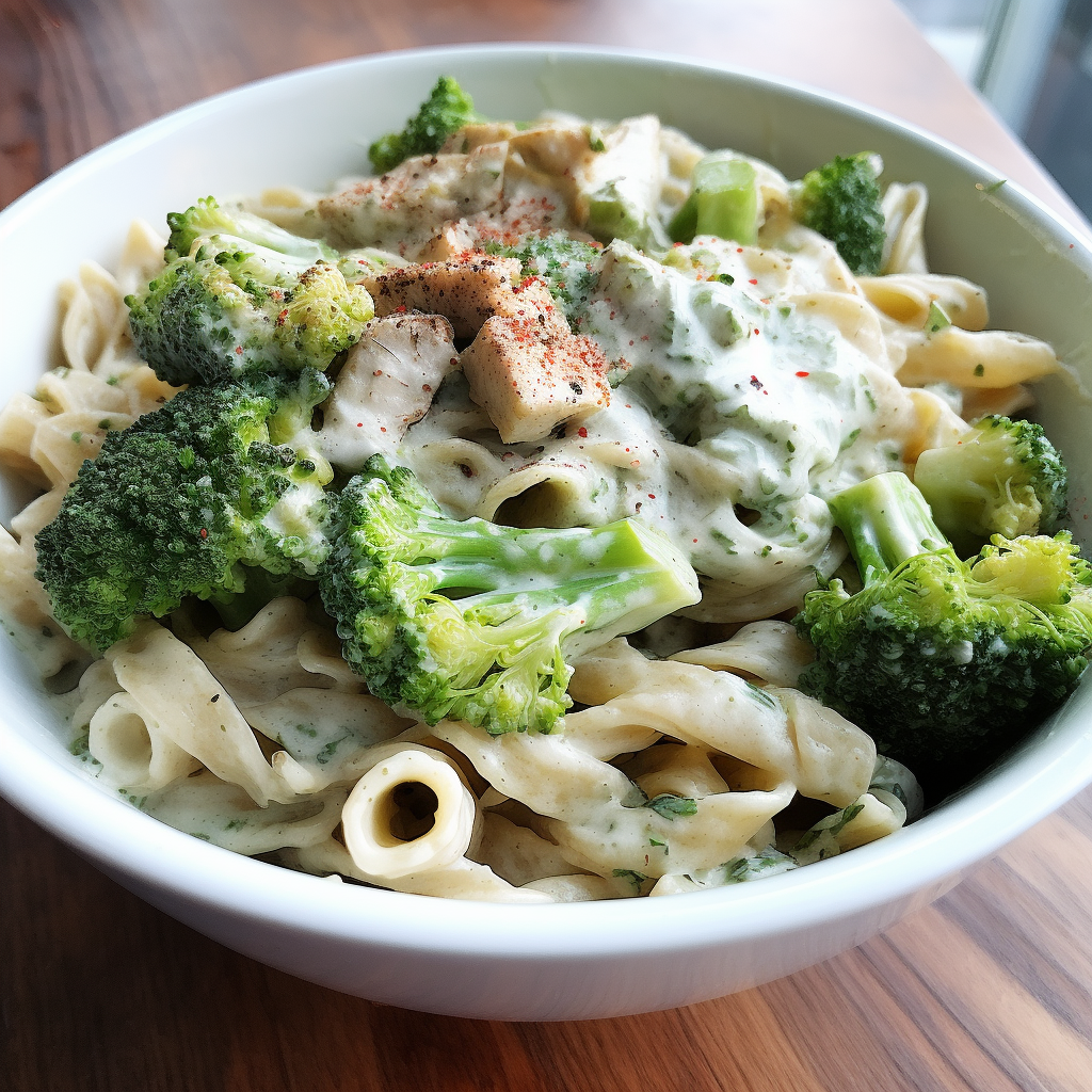 Dairy Free Broccoli Alfredo Pasta Recipe