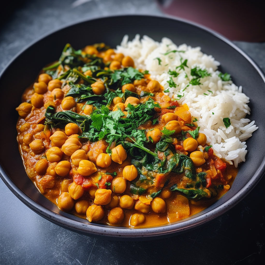 Dairy-Free Chickpea Curry Recipe