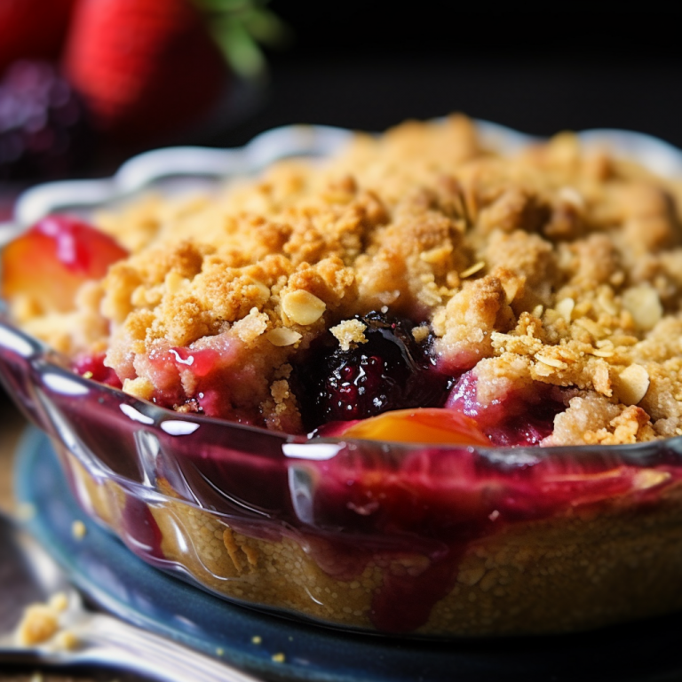 Dairy Free Fruit Crumble Recipe Recipe