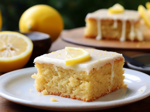 Dairy Free Lemon Cake Recipe