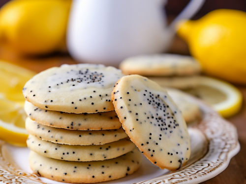 Dairy Free Lemon Poppy Seed Cookies Recipe