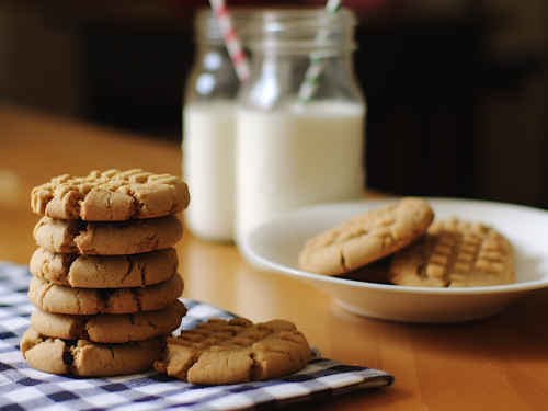 Dairy Free Peanut Butter Cookies