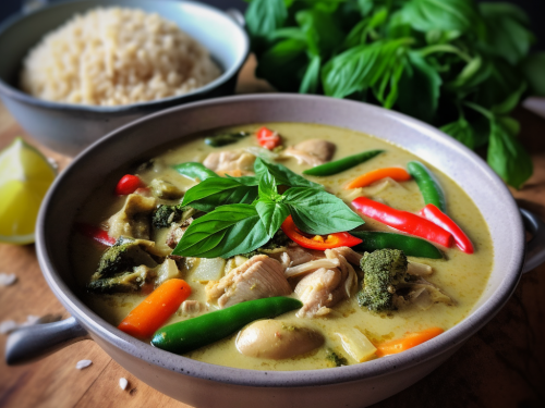 Dairy Free Thai Green Curry Recipe