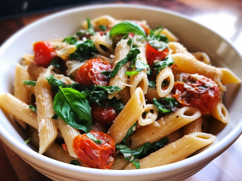 Dairy Free Tomato Basil Pasta Recipe