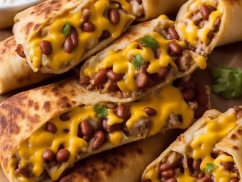 Del Taco's Bean and Cheese Burritos