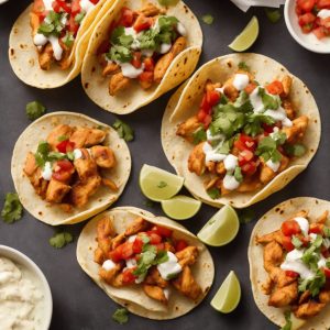 Del Taco's Chicken Soft Tacos Recipe