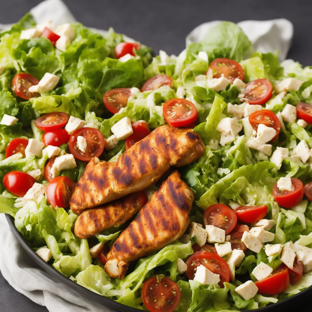 Del Taco's Grilled Chicken Salad Recipe