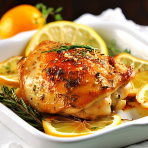 Diabetic Baked Lemon Herb Chicken Recipe