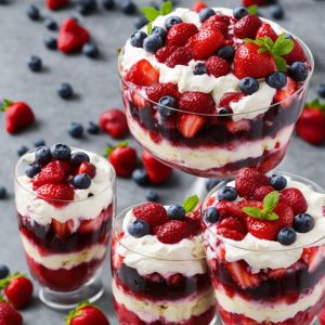Diabetic-Friendly Berry Parfait