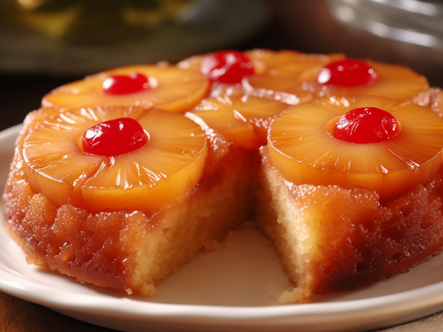 Diabetic Pineapple Upside-Down Cake Recipe