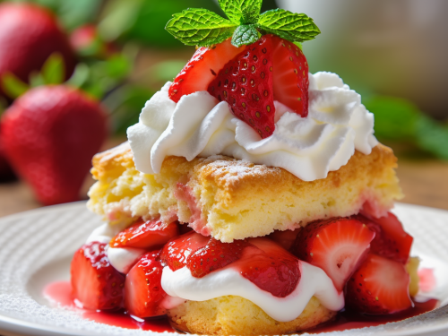 Diabetic Strawberry Shortcake Recipe