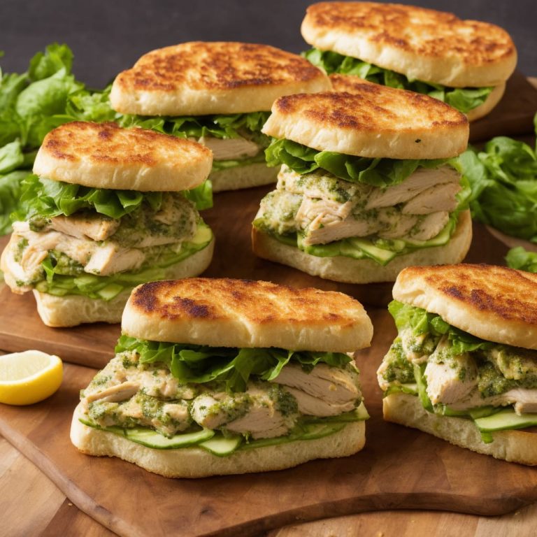 Dish name Corner Bakery s Chicken Pesto Sandwich Recipe